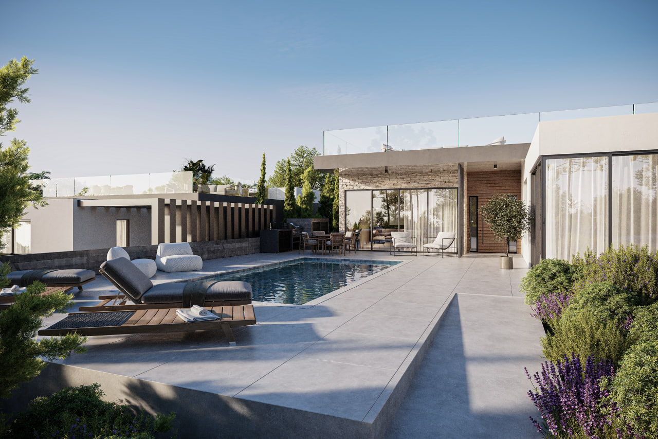 3 chambres Villa à Paphos, Chypre No. 64590