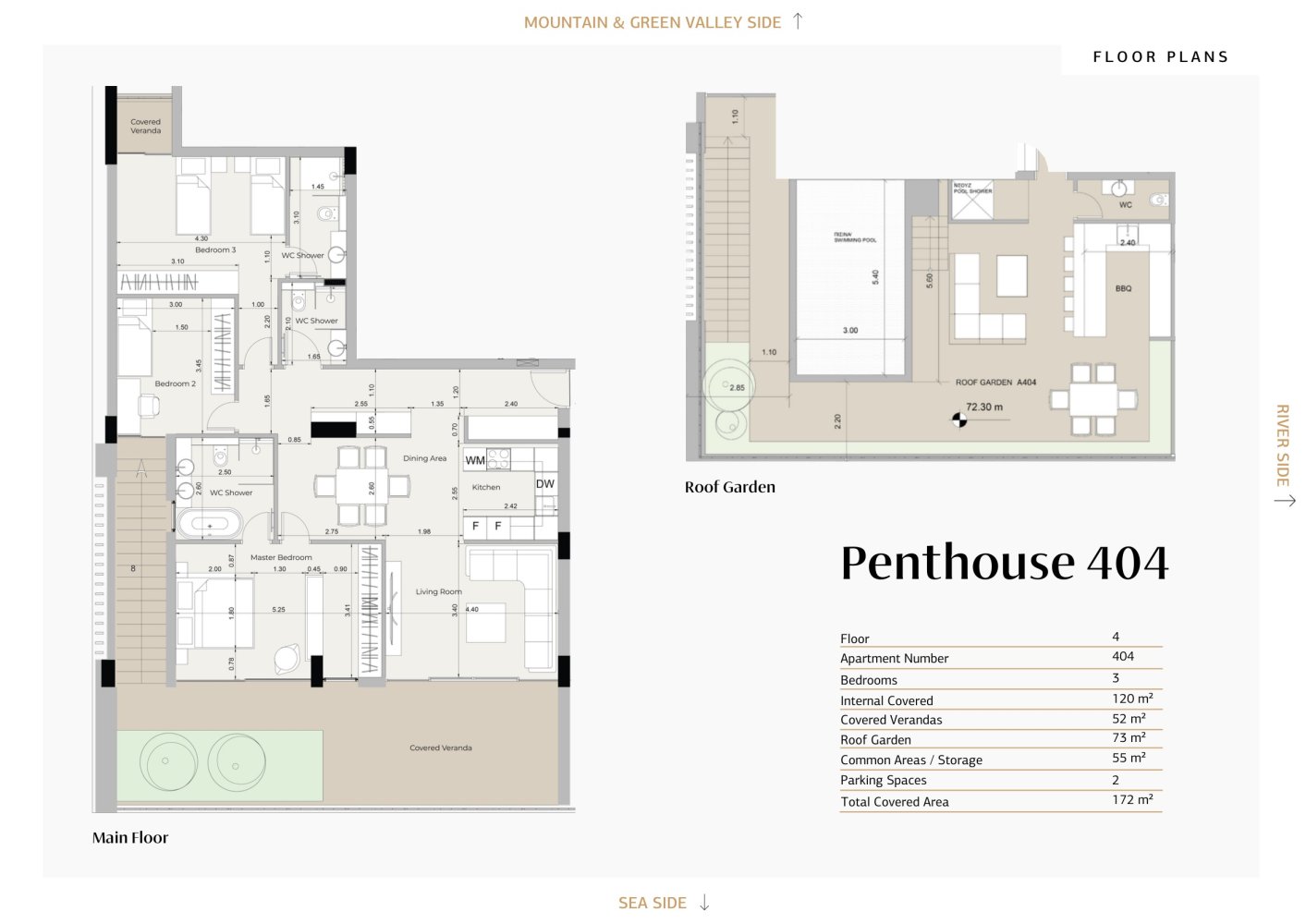 3 bedrooms Penthouse in Limassol, Cyprus No. 63545