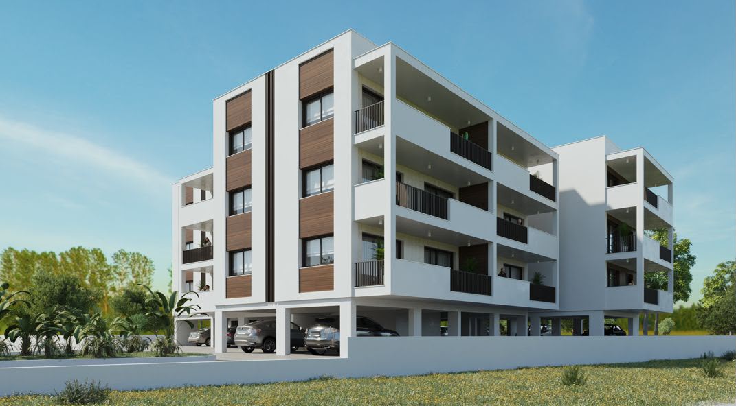 Квартира с 2 спальнями в Арадипу, Ларнака, Кипр № 39661