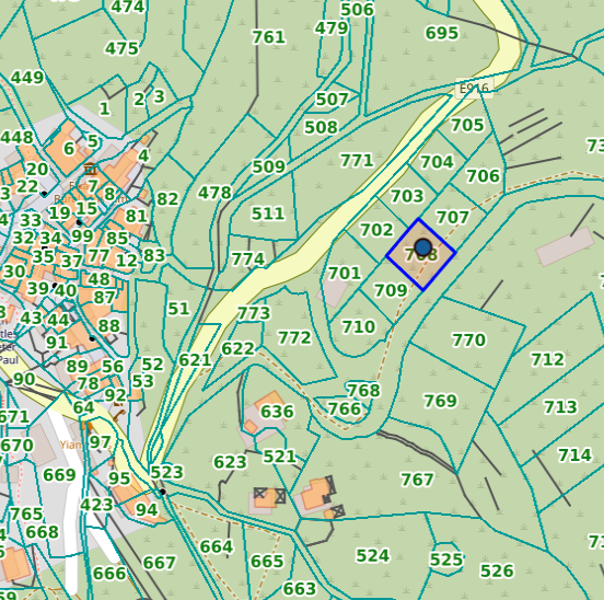 488m2 Terreno en Phicardou, Nicosia, Chipre No. 56752