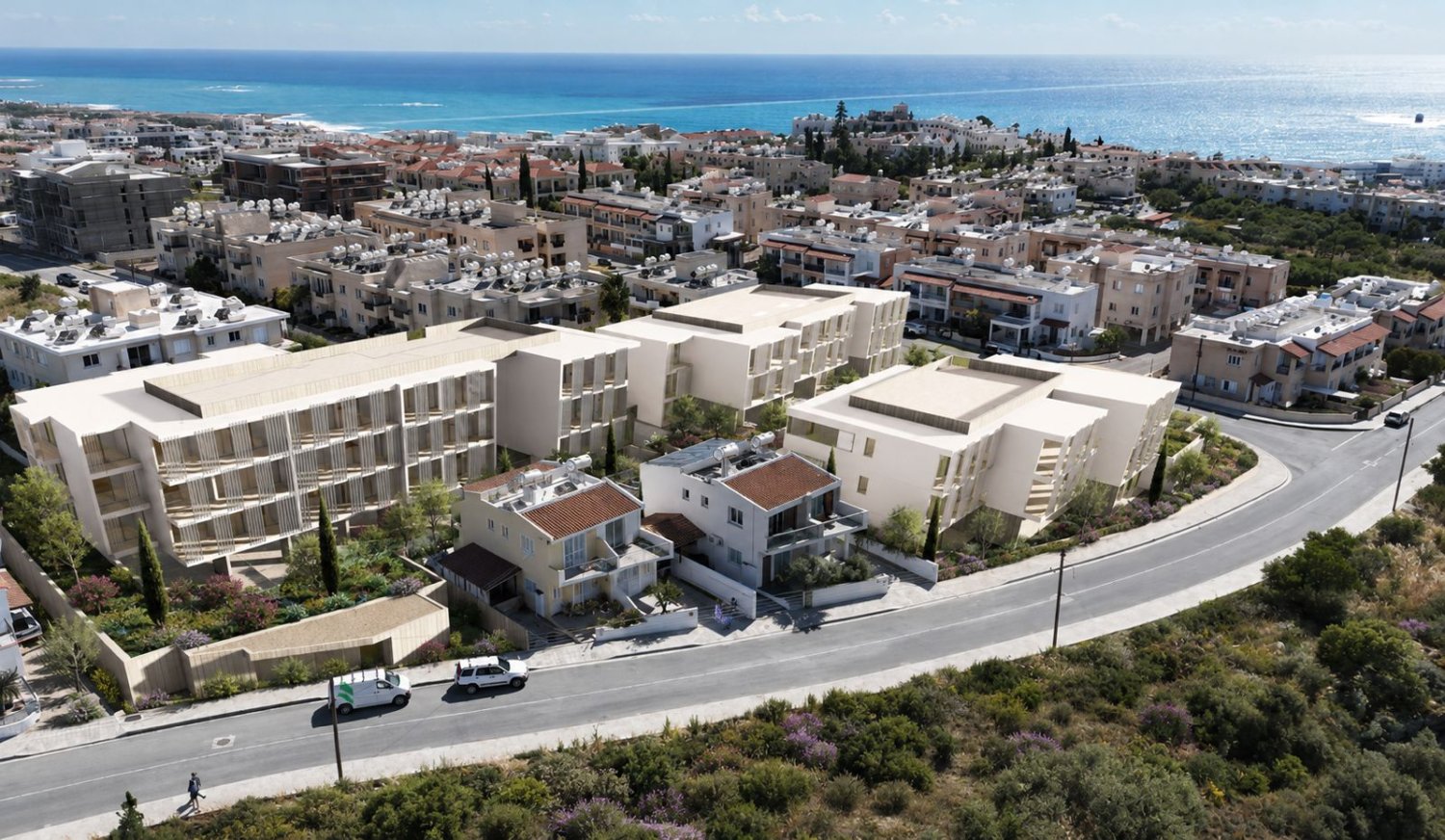 1 dormitorio Apartamento en Paphos, Chipre No. 64868