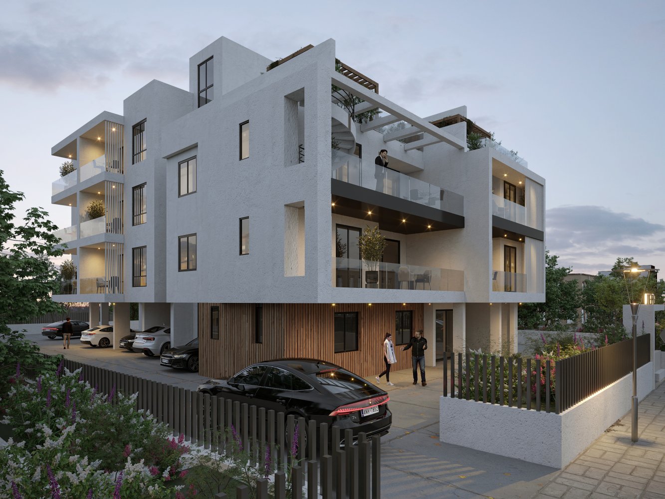 Квартира с 2 спальнями в Паралимни, Аммохостос, Кипр № 63856