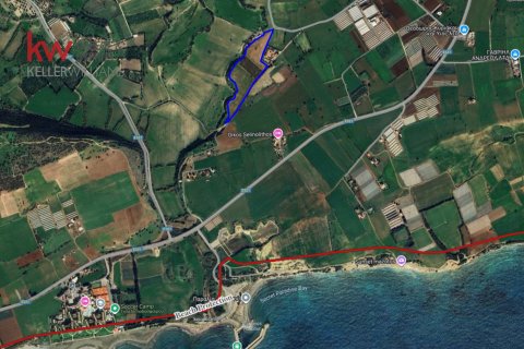 Земельный участок 17726м2 в Аламинос, Ларнака, Кипр № 40215