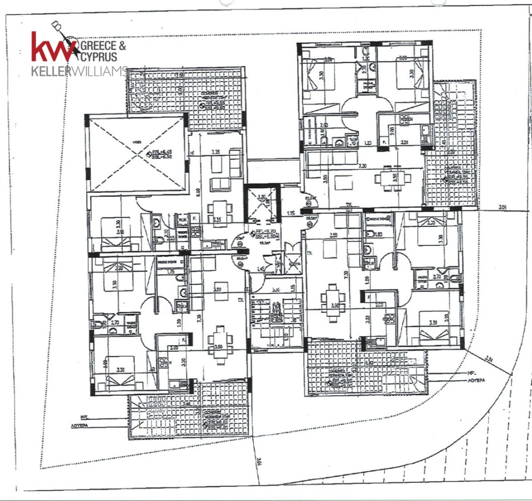 Квартира с 2 спальнями в Арадипу, Ларнака, Кипр № 40658