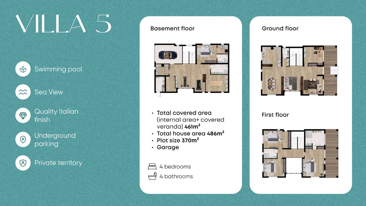 4 bedrooms Villa in Larnaca, Larnaka, Cyprus No. 64685
