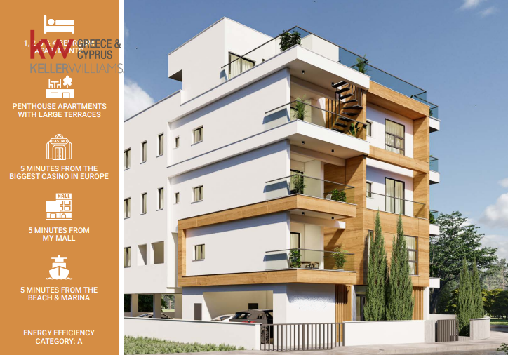 Квартира с 4 спальнями в Лимассол, Лимасол, Кипр № 63360