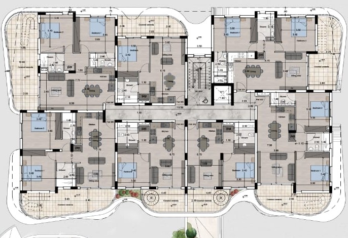 2 bedrooms Penthouse in Larnaca, Larnaka, Cyprus No. 63496