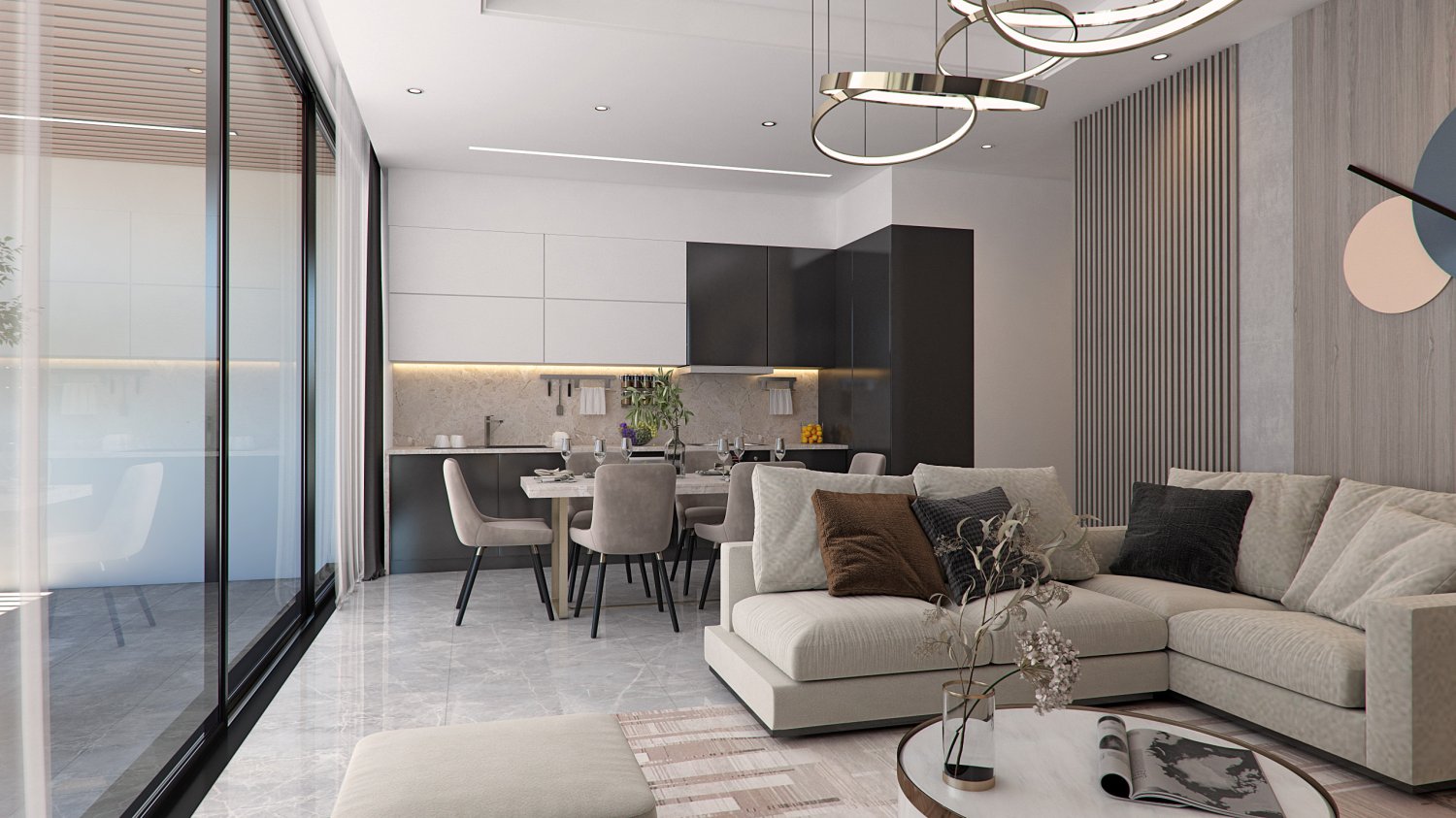 2 bedrooms Apartment in Larnaca, Larnaka, Cyprus No. 63050