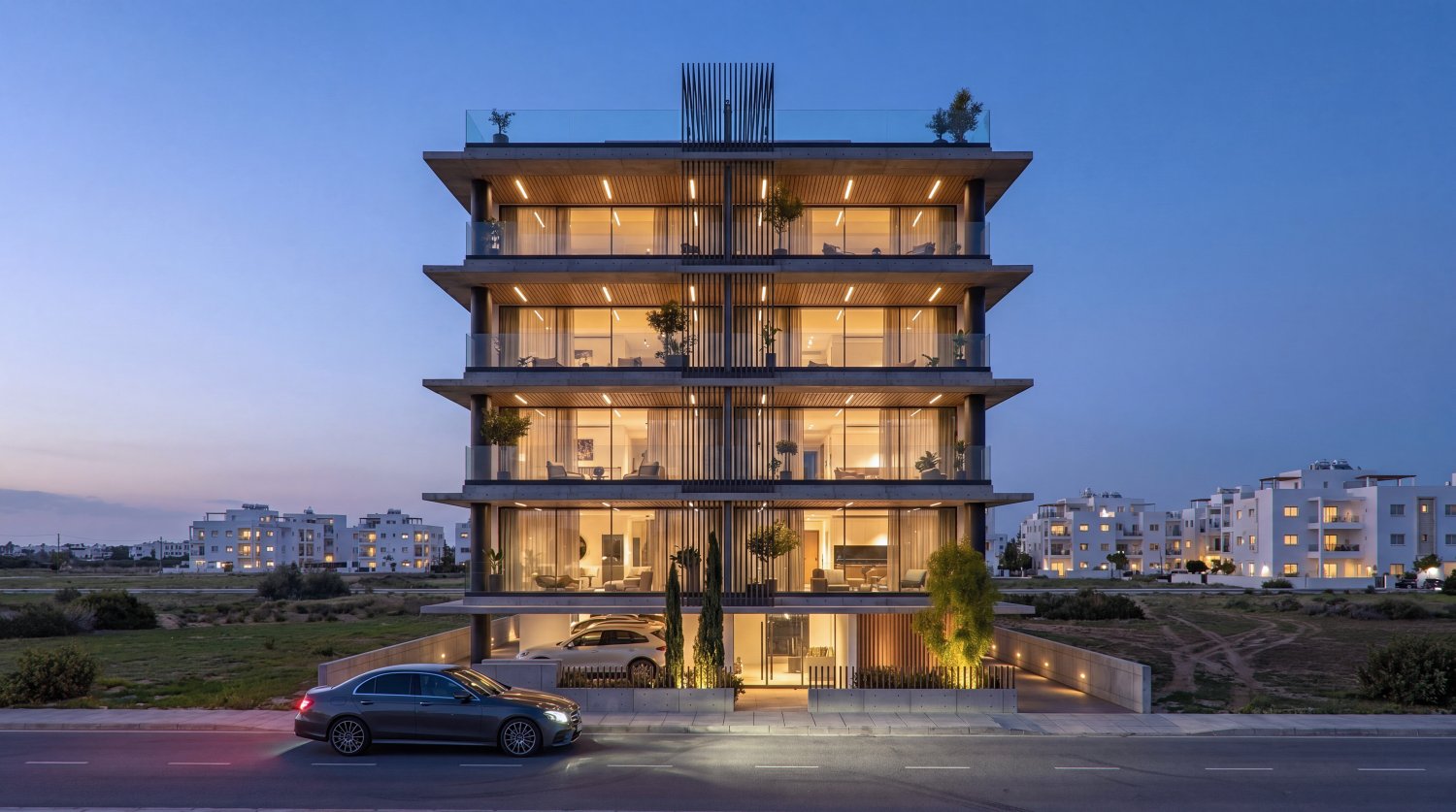 2 bedrooms Apartment in Larnaca, Larnaka, Cyprus No. 63050