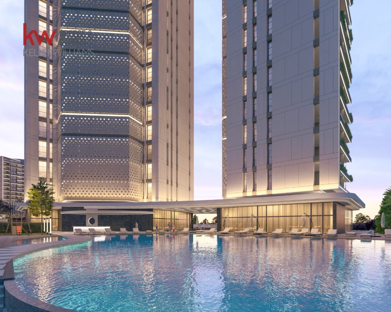 Квартира с 1 спальней в Ливадия, Ларнака, Кипр № 59119