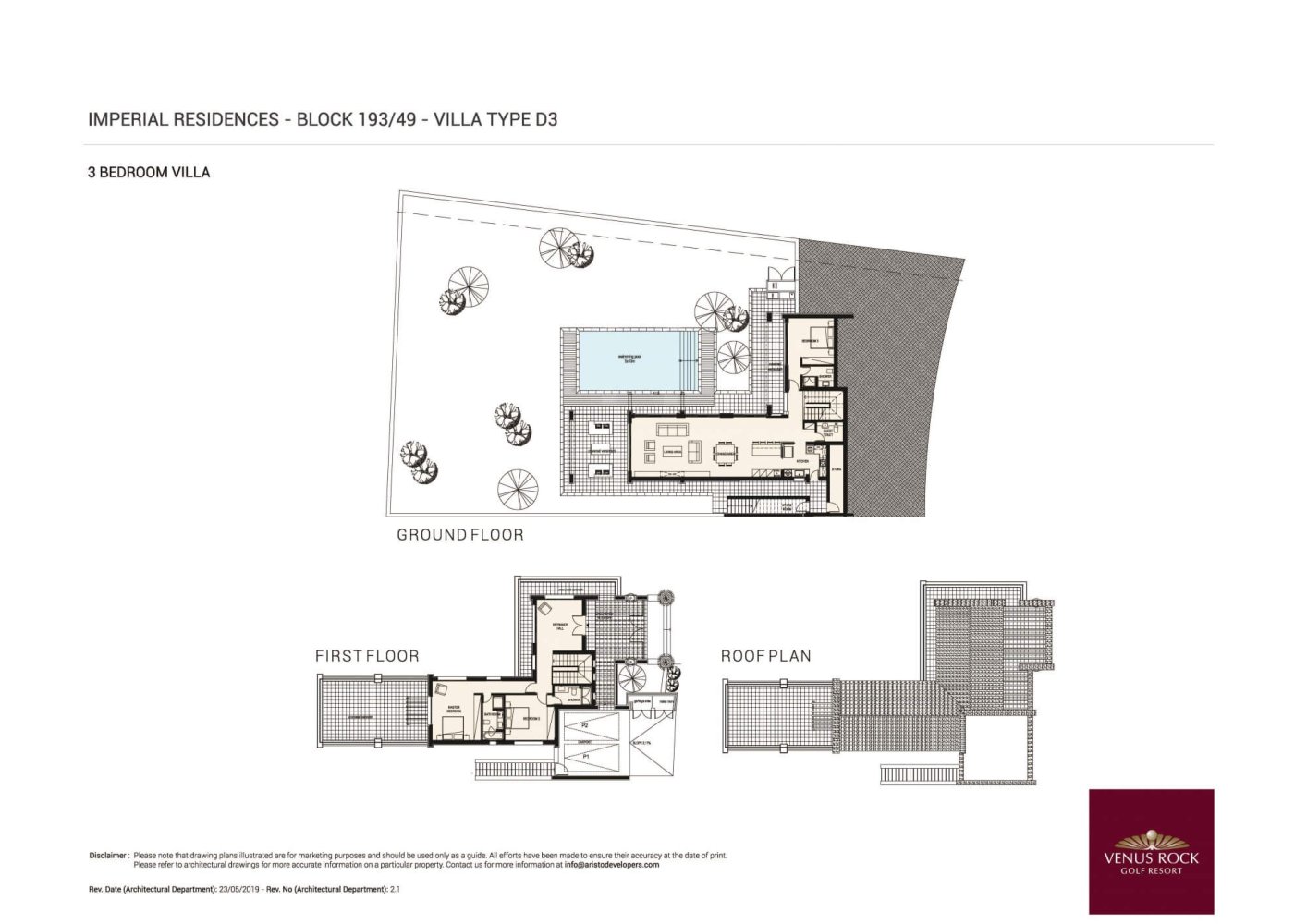 3 bedrooms Villa in Paphos, Cyprus No. 65419