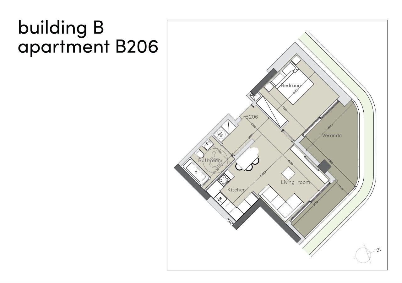 1 bedroom Apartment in Larnaca, Larnaka, Cyprus No. 64334