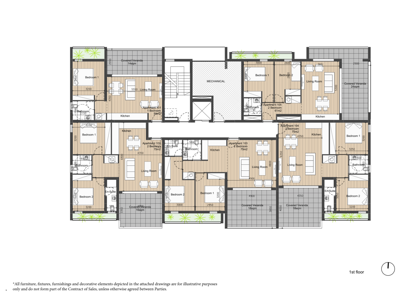 2 bedrooms Apartment in Limassol, Cyprus No. 64734