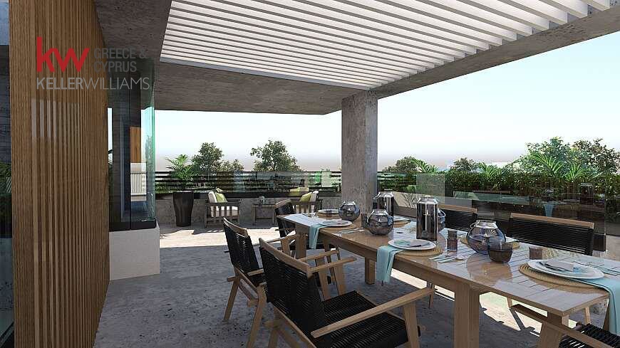 Квартира с 2 спальнями в Арадипу, Ларнака, Кипр № 59251