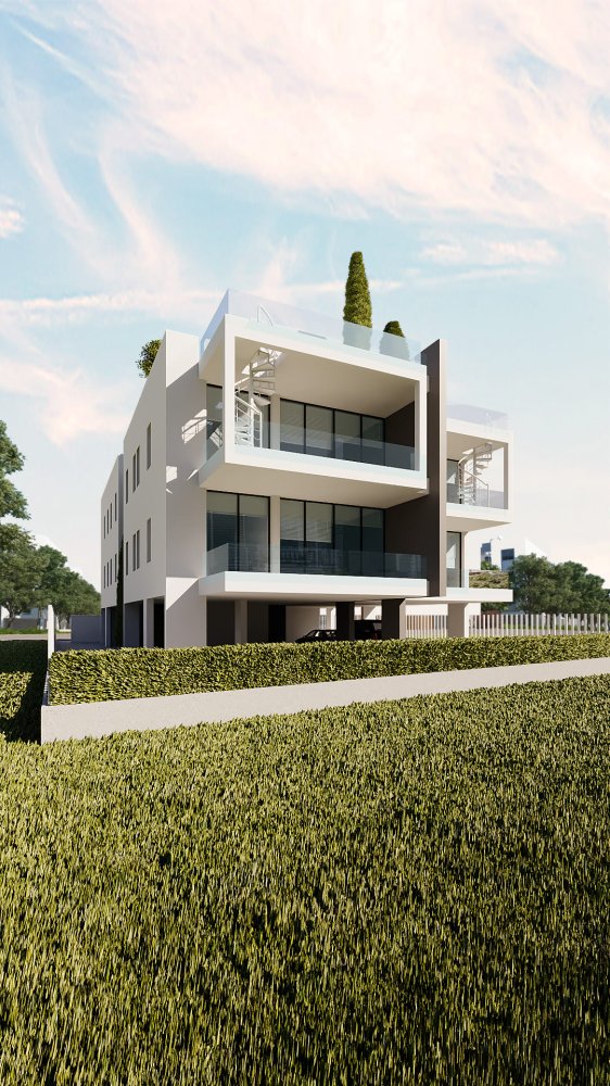 2 dormitorios Ático en Larnaca, Larnaka, Chipre No. 64159