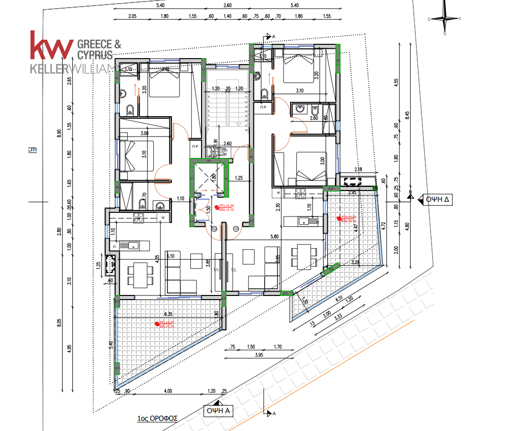 2 chambres Appartement à Larnaca, Larnaka, Chypre No. 63398