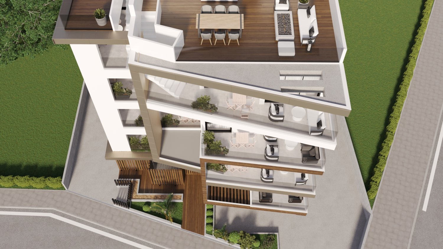 2 bedrooms Penthouse in Larnaca, Larnaka, Cyprus No. 65346