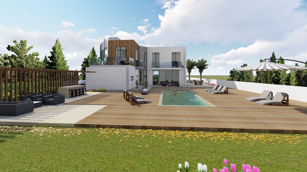 4 chambres Villa à Paphos, Chypre No. 65210