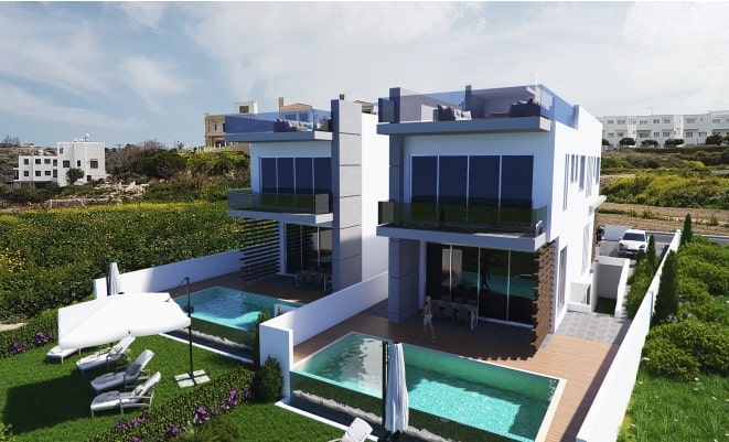 5 bedrooms Villa in Kissonerga, Paphos, Cyprus No. 60883
