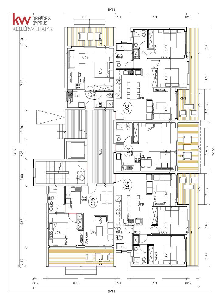 1 dormitorio Apartamento en Geroskípou, Paphos, Chipre No. 61102