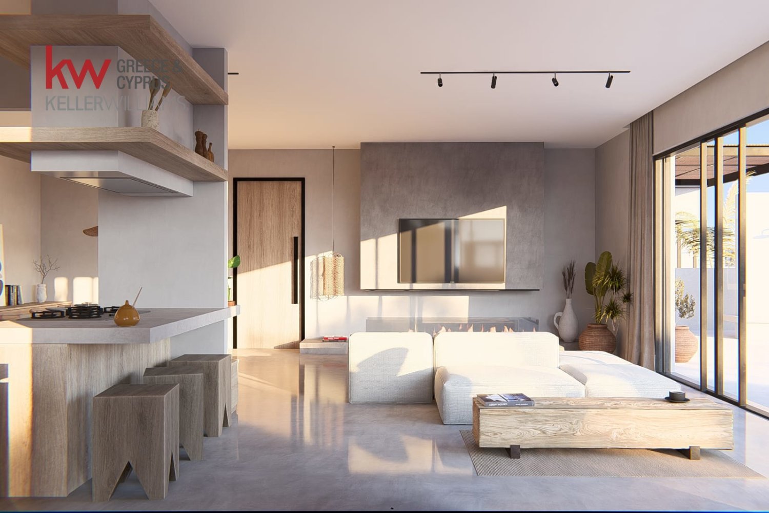 Квартира с 3 спальнями в Паралимни, Аммохостос, Кипр № 59824