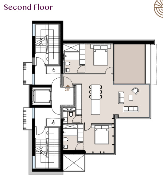 2 bedrooms Apartment in Larnaca, Larnaka, Cyprus No. 63438