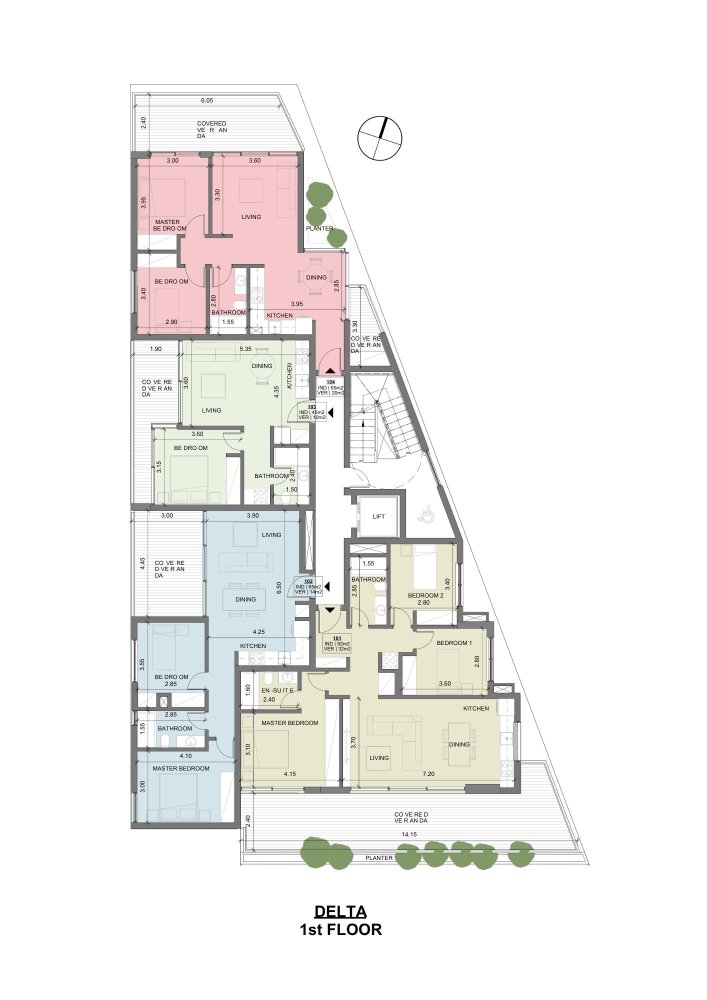 3 bedrooms Apartment in Limassol, Cyprus No. 64024