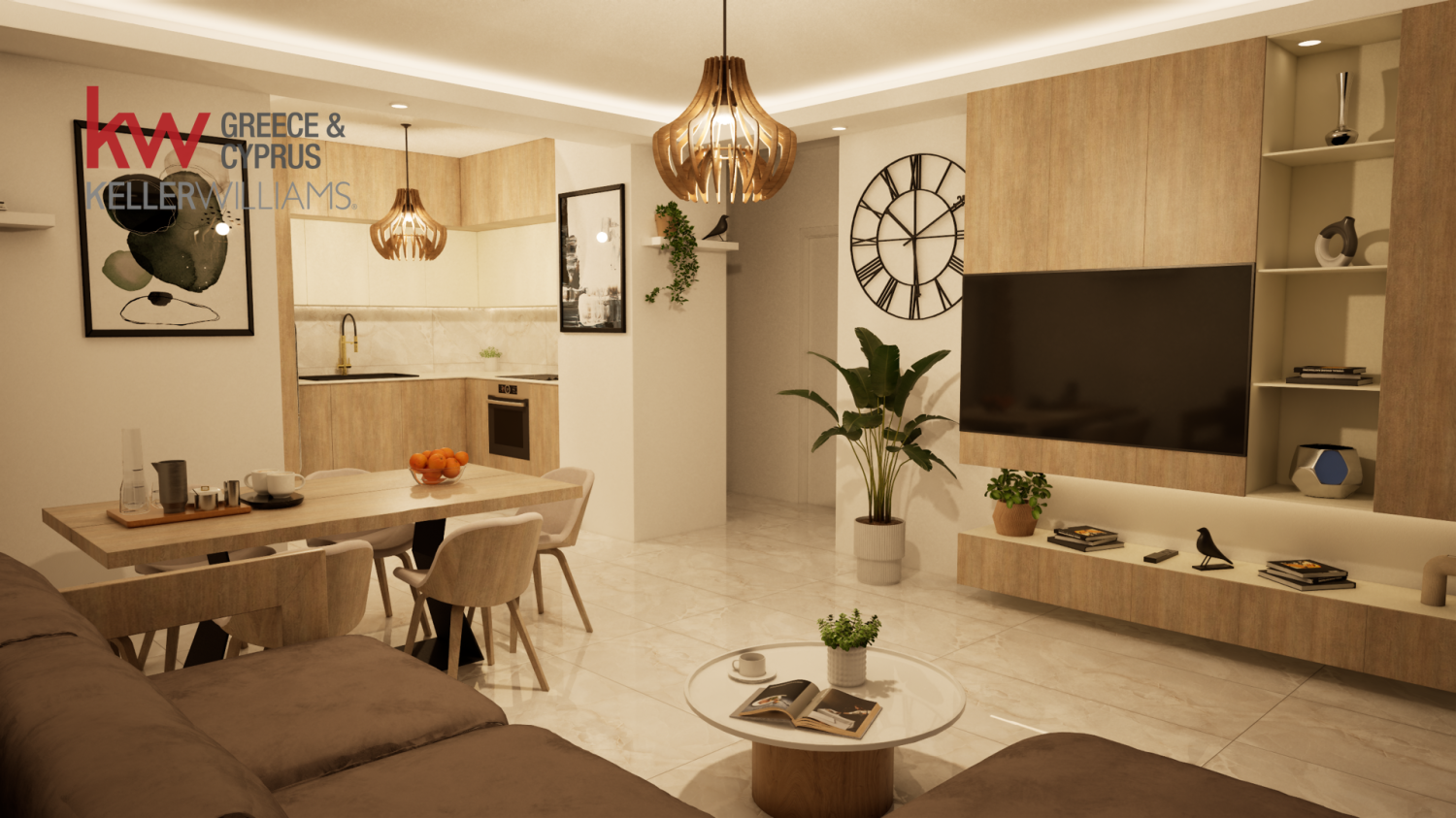 1 dormitorio Apartamento en Deryneia, Ammochostos, Chipre No. 60894