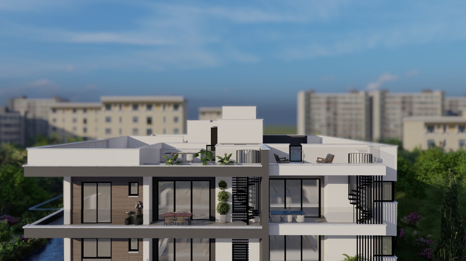3 chambres Penthouse à Limassol, Chypre No. 65402