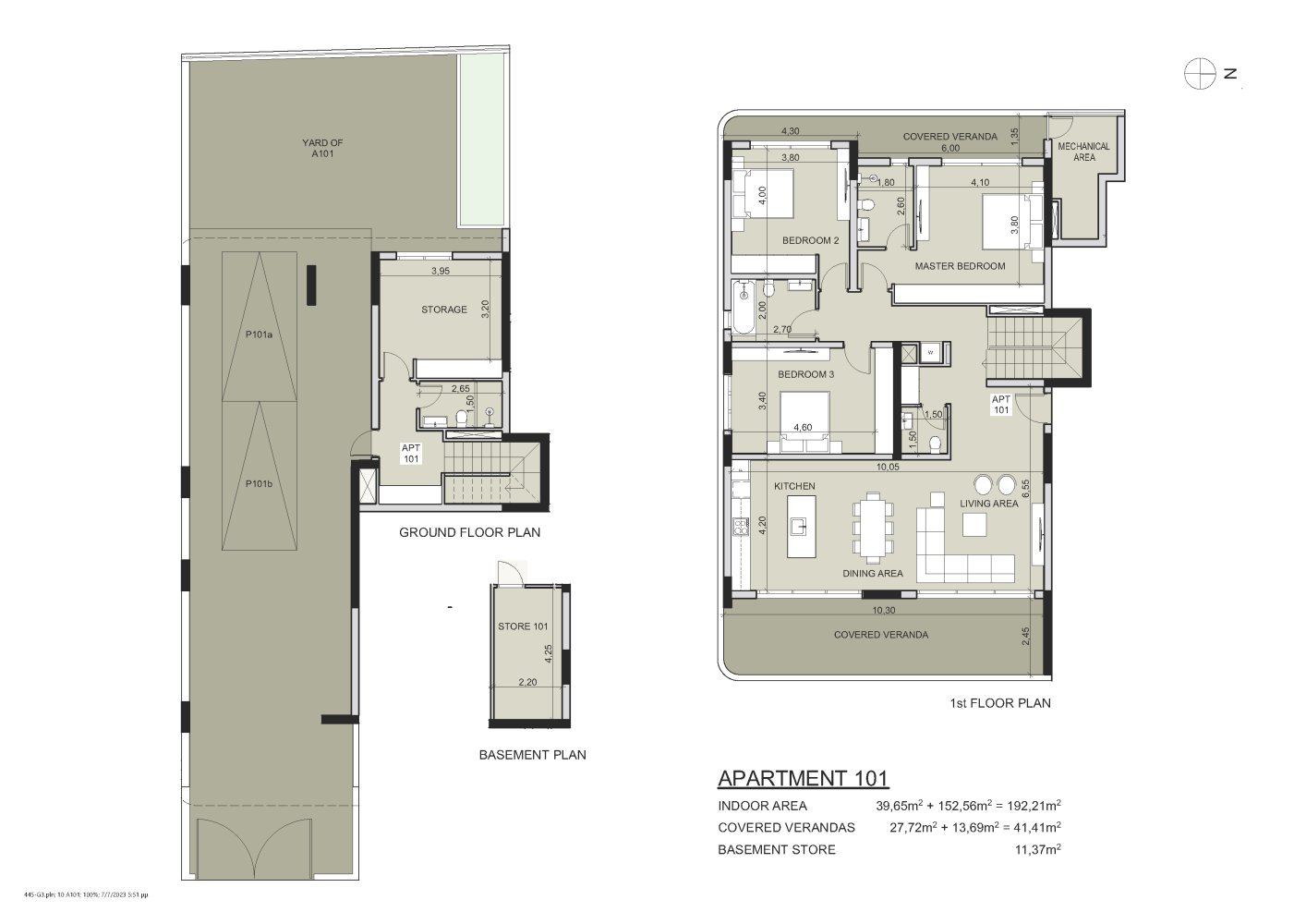 3 bedrooms Apartment in Limassol, Cyprus No. 63923