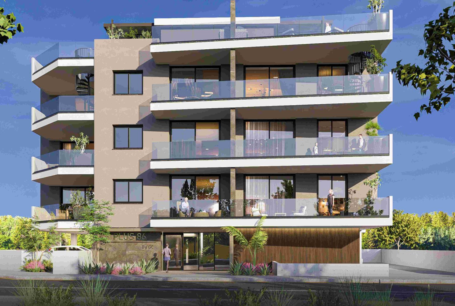 2 bedrooms Apartment in Larnaca, Larnaka, Cyprus No. 64215