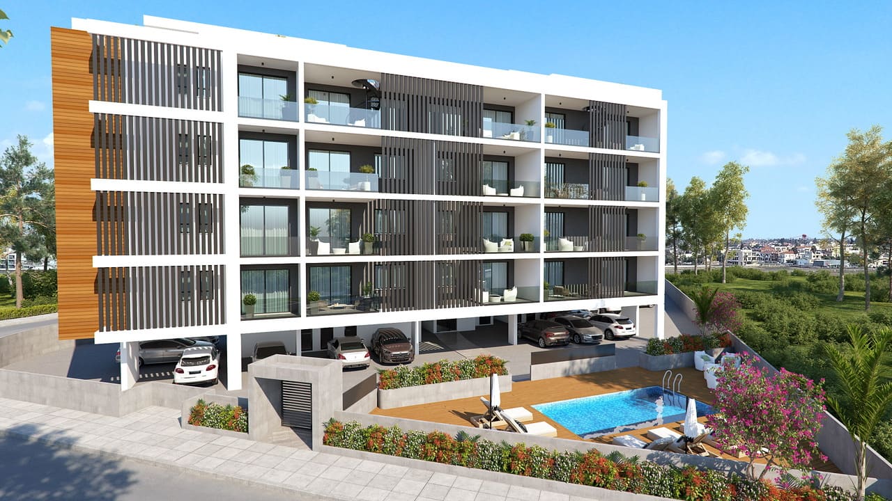 2 bedrooms Apartment in Larnaca, Larnaka, Cyprus No. 64175