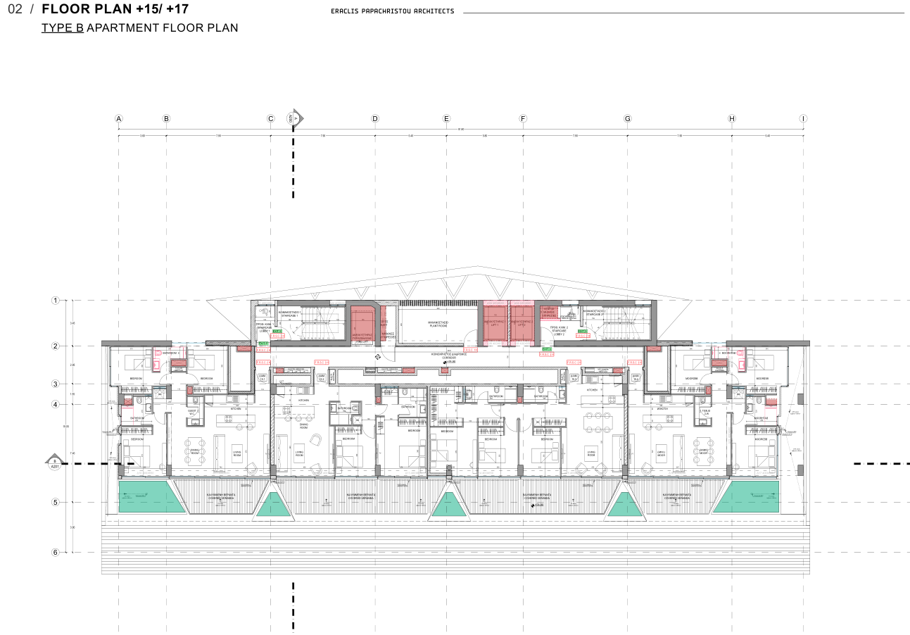 3 bedrooms Apartment in Larnaca, Larnaka, Cyprus No. 64131