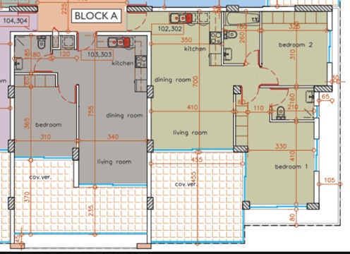 2 bedrooms Apartment in Larnaca, Larnaka, Cyprus No. 64917