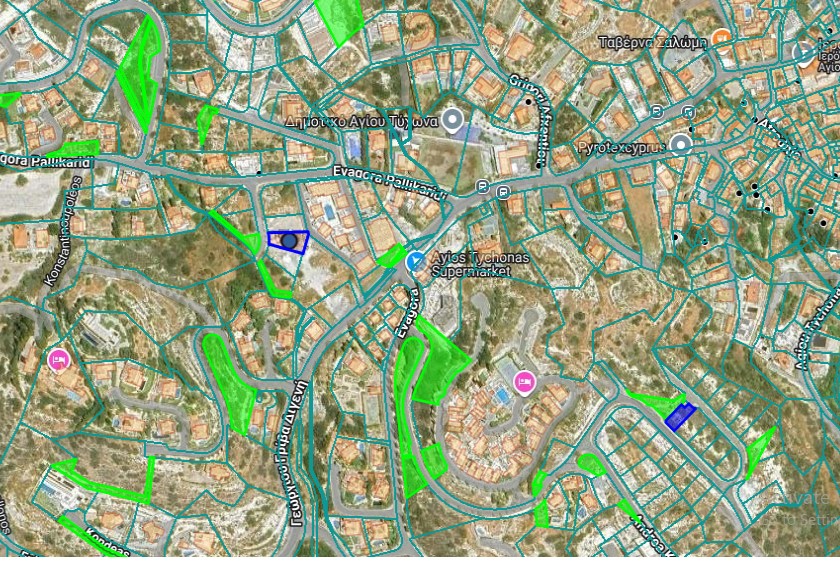 626m2 Terreno en Agios Tychonas, Limassol, Chipre No. 62541