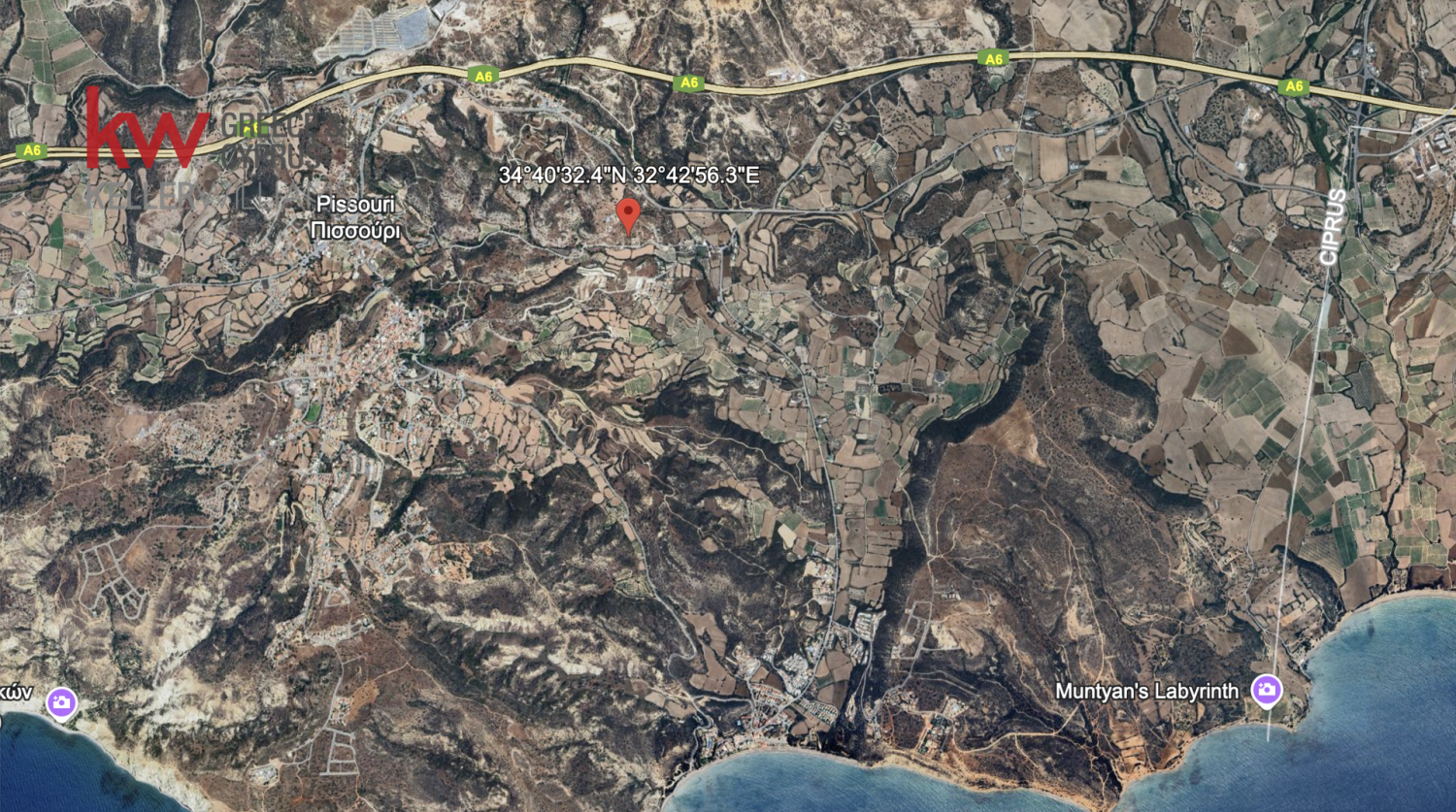 2513m2 Land in Pissouri, Limassol, Cyprus No. 60617