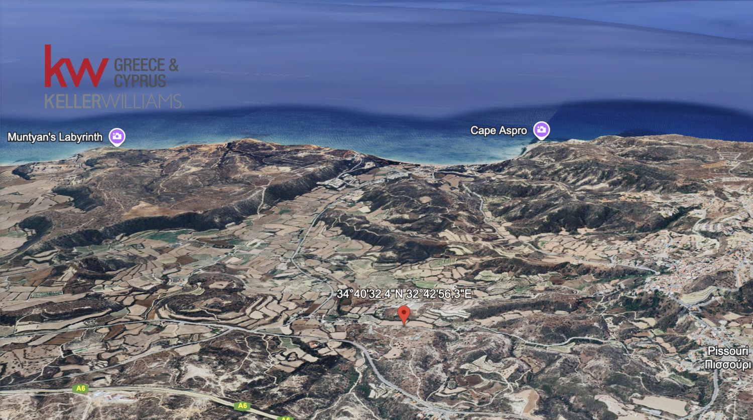 2513m2 Land in Pissouri, Limassol, Cyprus No. 60617