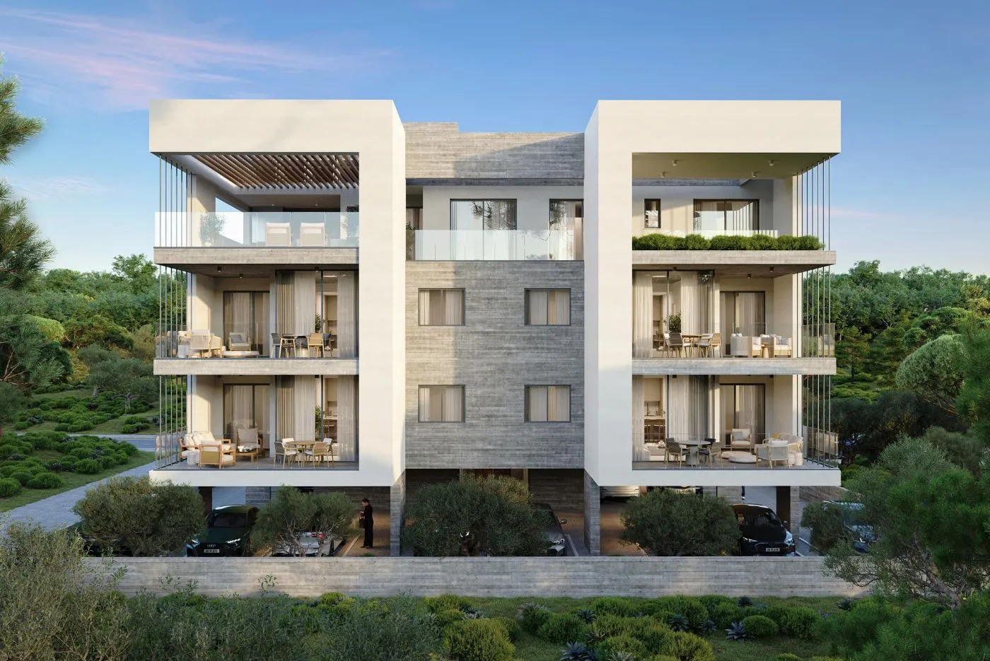 2 dormitorios Apartamento en Geroskípou, Paphos, Chipre No. 60717