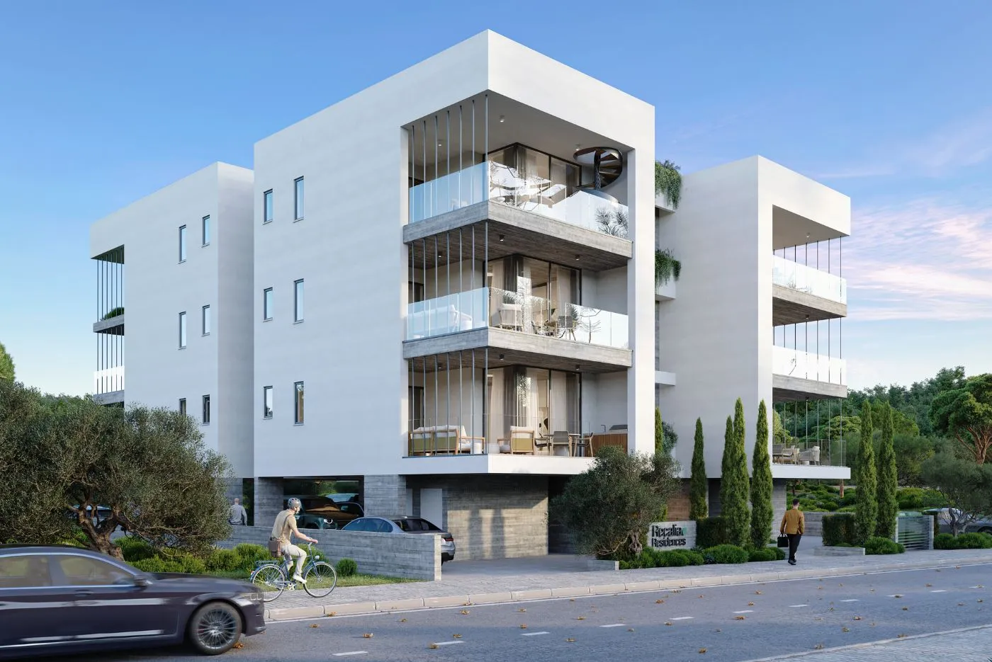 2 dormitorios Apartamento en Geroskípou, Paphos, Chipre No. 60717