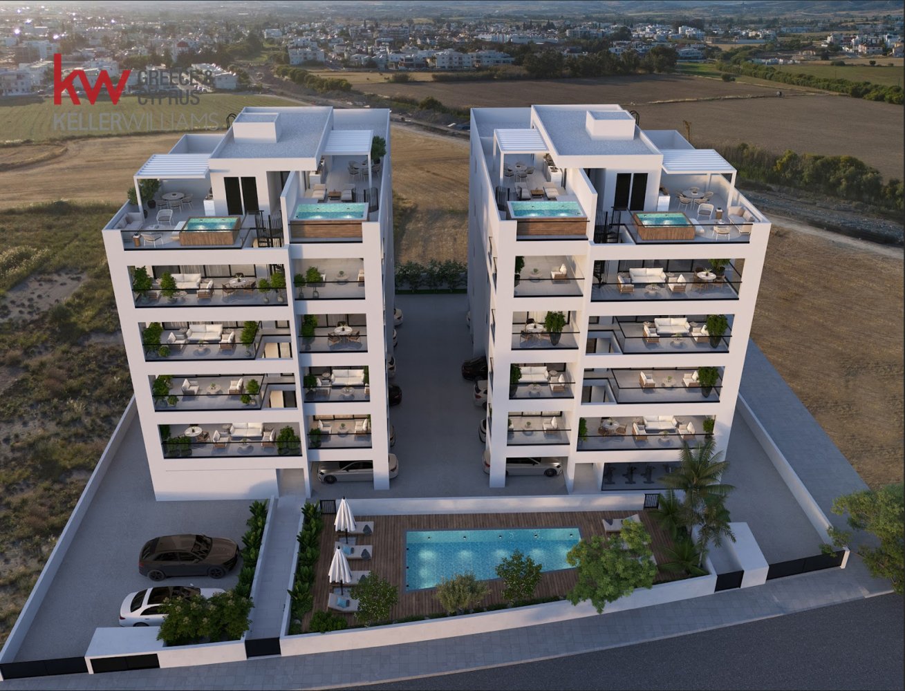 2 dormitorios Apartamento en Livadia, Larnaka, Chipre No. 60158