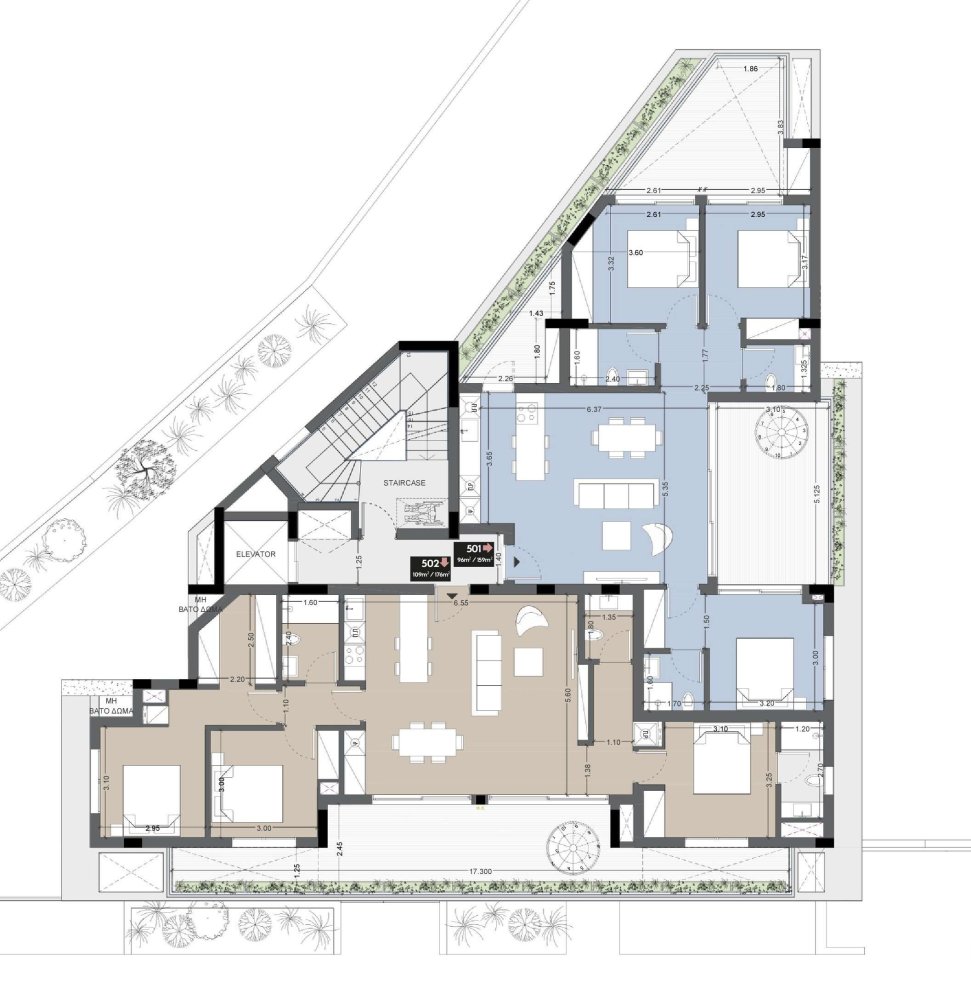 3 bedrooms Penthouse in Limassol, Cyprus No. 64609