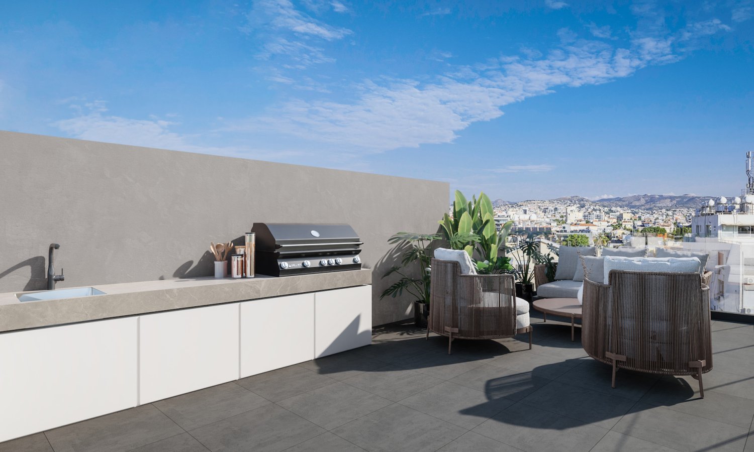 2 chambres Penthouse à Limassol, Chypre No. 65240