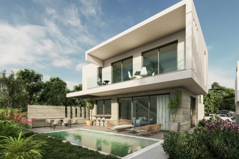 Вилла с 3 спальнями в Пафос, Кипр № 59778