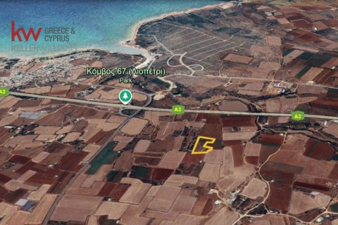 Земельный участок 8945м2 в Лиопетри, Аммохостос, Кипр № 56716