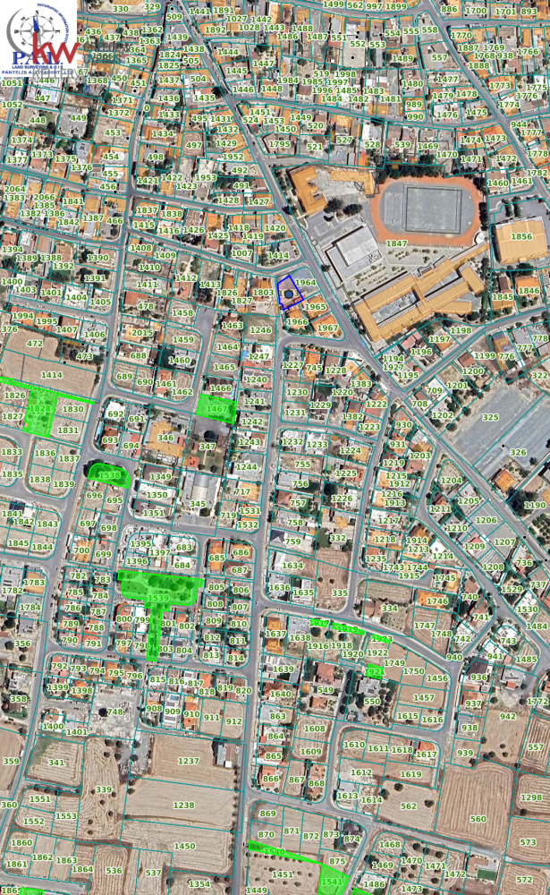 464m2 Terreno en Larnaca, Larnaka, Chipre No. 56849