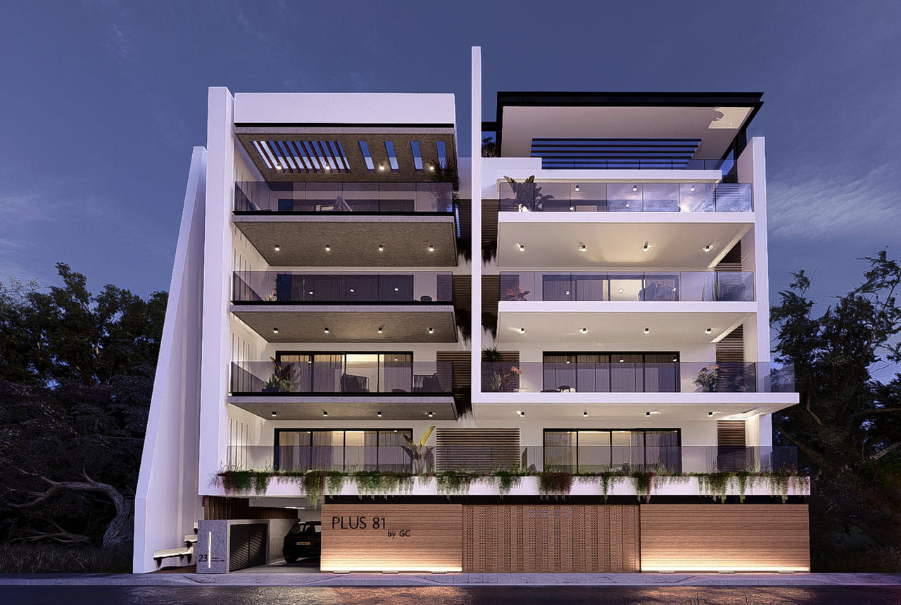2 bedrooms Apartment in Larnaca, Larnaka, Cyprus No. 64223