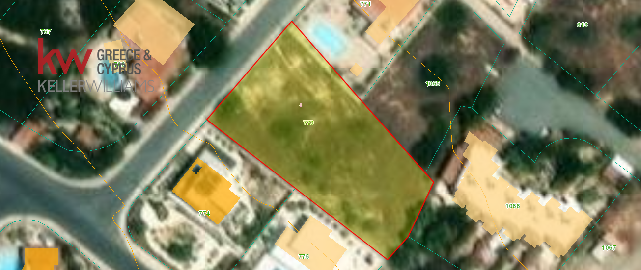 1454m2 Land in Pegeia, Paphos, Cyprus No. 60664