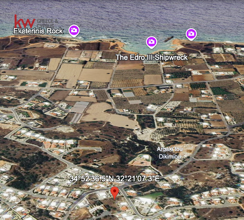 1454m2 Land in Pegeia, Paphos, Cyprus No. 60664