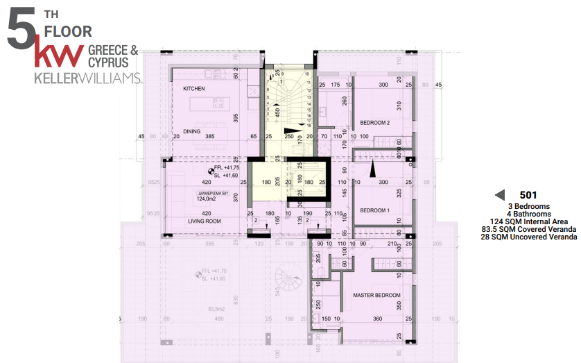 2 bedrooms Apartment in Larnaca, Larnaka, Cyprus No. 63312