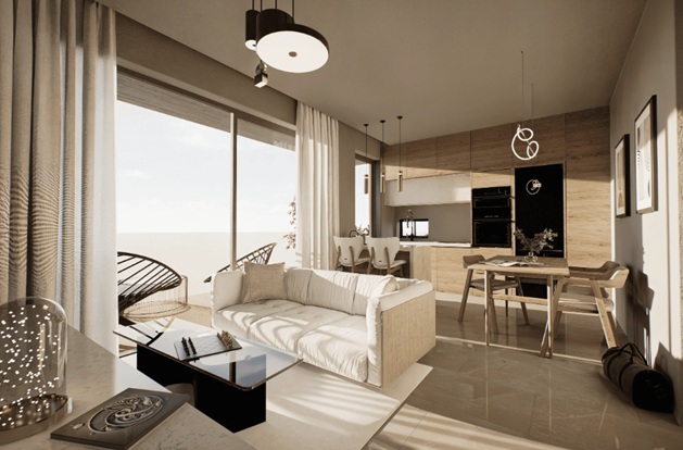 1 dormitorio Apartamento en Paphos, Chipre No. 64626